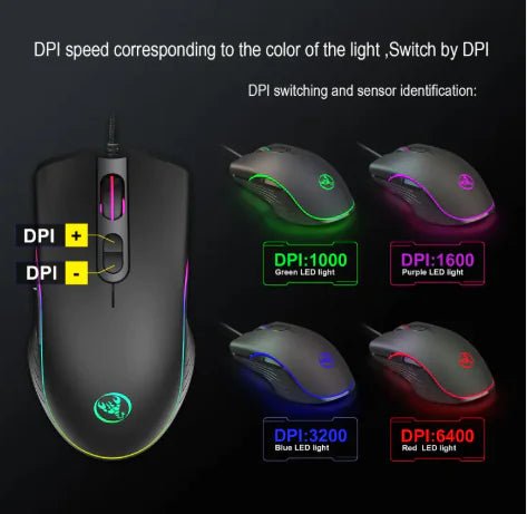 Glow Tech Gaming Mouse - Electro Euphoria